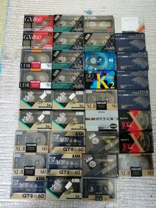 10 未開封 カセットテープ 単品1本 メタル ハイポジション 46 50 54 60 90 100 SONY DENON TDK AXIA maxell TYPE 2 4