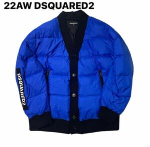 新品未使用★22AW★162800円★DSQUARED2★ディースクエアード★M★ダウンジャケット★国内正規品★S74AM1281★カーディガン調