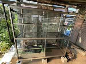 全面ガラスアルミ温室 NEWカトレアⅡ ②大型 廃盤品 室内保管 ほぼ未使用 美品 同タイプ3個在庫あります。引き取り 手渡し限定 千葉県