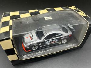 激レアミニチャンプス 1/43 PMA Mercedes-Benz CLK DTM 01 テストカー 限定モデル