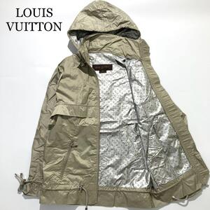 【極美品】LOUIS VUITTON マウンテンパーカー グリーン モノグラム