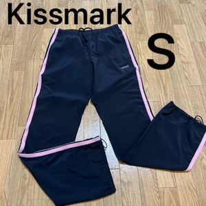 ♪♪⑨Kissmark キスマーク☆ ジャージ パンツ ブラック×ピンク☆サイズS