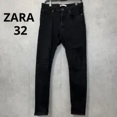 ZARA スキニー ブラック ジーンズ メンズ 32インチ