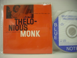 ■紙ジャケットCD　セロニアス・モンク / ジーニアス・オブ・モダン・ミュージック VOL..2 THELONIOUS MONK BLUE NOTE ◇r40504