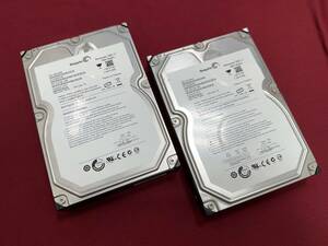 ※59102 Sｅagate ST31500341AS 1500GB 1000GB 2個セット HDD ハードディスク PC デスクトップ 個人保管