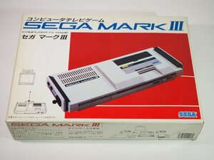 ☆A7580☆送料込み出品★未使用？★SEGA MARKⅢ セガ・マーク３ 本体 説明書付き ジャンク扱い