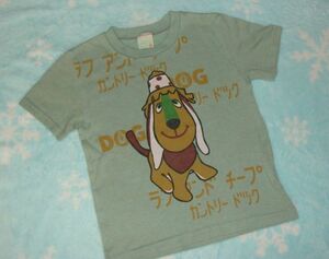 【USED】★ LAUGH＆CHEAP/ラフ アンド チープ★カントリードックTシャツ XS（100） M99