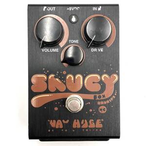 ジャンク『WAY HUGE ウェイヒュージ Saucy Box WHE 205HCM オーバードライブ 限定モデル』器材 音響機器 動作未確認 現状品 D-5205