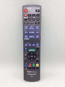 R507○Panasonic パナソニック ブルーレイレコーダー BD用 リモコン N2QAYB000346 対応 DMR-BW750 BW970-K BR550 他 【保証付】240301