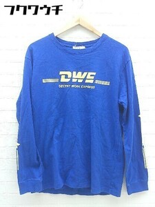 ◇ 417 EDIFICE フォーワンセブン エディフィス 長袖 Tシャツ カットソー サイズM ブルー メンズ