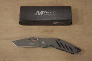 ∇392　MTech USA フォールディングナイフ MT-1065RB 折り畳みナイフ