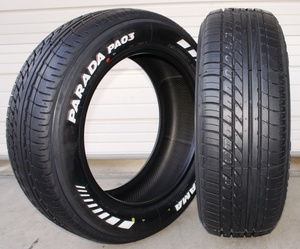 ★ 即納可能! 2024年製 ヨコハマ ホワイトレター PARADA PA03 215/60R17C 109/107S 新品2本SET ★ 個人宅もOK! ☆彡 「出品=在庫OK!」