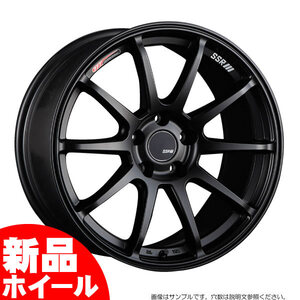 【新品ホイール 4本セット商品】SSR GTV02 17インチ 7J 5H-100 フラットブラック 法人宛て送料無料