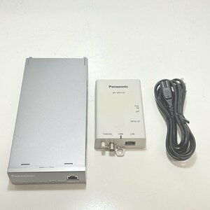 Panasonic PoE給電機能付 同軸-LANコンバータ BY-HPE11KT ( BY-HPE11H + BY-HPE11R ) パナソニック 防犯カメラ 0506323