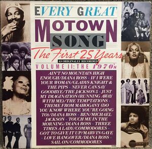 【レア/US盤/Soul, Ballad/即決/LP】Various Every Great Motown Song - The First 25 Years Volume II: The 1970