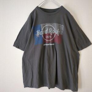 ハードロックカフェ hard rock cafe Tシャツ ダークグレー 企業 2XL