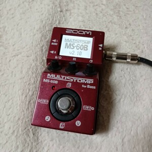 ZOOM マルチストンプ MS-60B ベース用マルチエフェクター