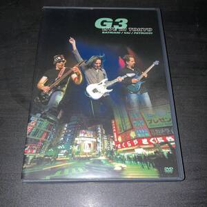 G3 ★ LIVE IN TOKYO / DVD ★ STEVE VAI ( ALCATRAZZ / VAN HALEN / WHITESNAKE ) JOE SATORIANI / JOHN PEPETRUCCI ( DREAM THEATER )