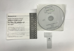 【ジャンク】MEMORY STICK WirelessLAN Card HNT-MSW1