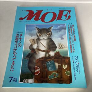 ◇送料無料◇ 月刊 MOE モエ メルヘン＆イメージアート 1995年7月 ダヤン 大林宣彦のファンタジーワールド 人気恐竜 パラサ ♪G5