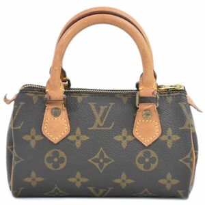 本物 ルイヴィトン LOUIS VUITTON LV ミニスピーディ モノグラム ハンドバッグ ポーチ M41534