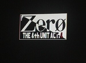 MSX2 ゼロ 第４のユニット4 ZERO -THE 4TH UNIT ACT.4-〔DATA WEST〕