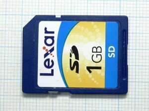 ★Lexar ＳＤメモリーカード １ＧＢ 中古★送料６３円～ 