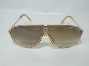 貴重 CARRERA PORSCHE DESIGN カレラ ポルシェデザイン 5622 GOLD PLATED 80年代ヴィンテージ 折りたたみ ケース付き