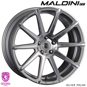 送料無料 クラブリネア MALDINI FF (SLP) 8.5J-20 +43 5H-114.3 (20インチ) 5H114.3 8.5J+43【2本セット 新品】