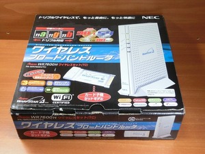 NEC・ワイヤレスブローダバンドルーター　(P56)