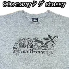 80s 90s OLD stussy USA製 アメリカ製 vintage 紺