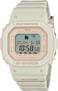 CASIO カシオ 腕時計 G-SHOCK　GLX-S5600-7JF　G-LIDE　デジタル　スクエア　角型　ホワイト　ベージュ　メンズ