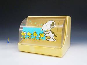 ◆(EG) 昭和レトロ SNOOPY スヌーピー マミーボックスN フードケース 小物入れ ミルク 哺乳瓶 ベビー用品 ※哺乳瓶立て欠品