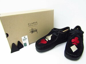 STUSSY × Clarks ステューシー × クラークス wallabee ワラビー ブーツ SIZE:UK9 EUR43 靴 ▼SH7476