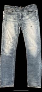 DENHAM★RAZOR SLIM FIT★デンハム ラザー スリムフィット★ストレッチスリムデニム★サイズ W32★カンディアーニ製デニム★Candiani DENIM