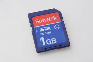 1GB SDカード　SanDisk 