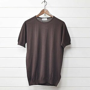 ジョンスメドレー BELDAN Tシャツ M ブラウン JOHN SMEDLEY｜24f0603