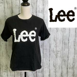 Lee★リー★レディース コットン 半袖 ロゴTシャツ★サイズM　6-127