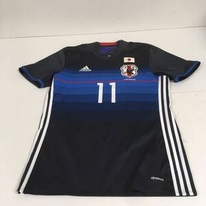 送料無料★adidas JFA アディダス★半袖Tシャツ　サッカー日本代表 ユニフォーム★climacool★トップス★Oサイズ#60723sj64