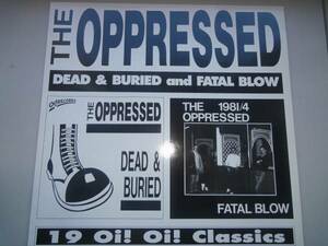 ★ OPPRESSED LP 666 punk oi スキンズ DISCHARGE GISM パンク CLASH BLACK FLAG DESCENDENTS ALL BAD RELIGION ZOUO SA　レア盤 RANCID