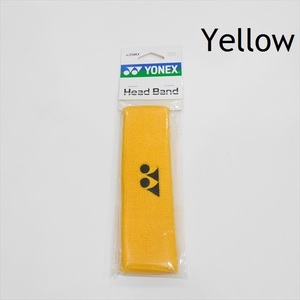 新品/送料込/ヨネックス ヘッドバンド/黄色/YONEX/Head Band/ヘアバンド/Hair Band/イエロー/YELLOW/ビクター/VICTOR/AC259 