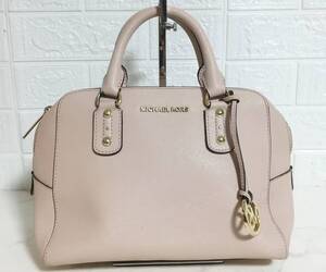 no25895 MICHAEL KORS マイケルコース レザー ハンド トート ミニボストン バッグ