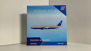 1/400 Phoenix UNITED AIRLINES ユナイテッド航空 BOEING 777-200 旅客機 ①