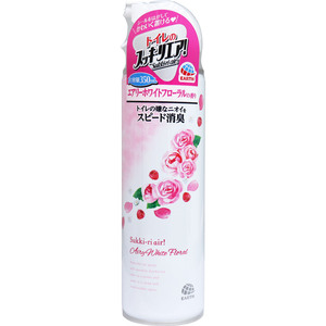 トイレのスッキーリエア! Sukki-ri air! スプレー エアリーホワイトフローラルの香り 350mL