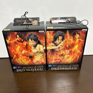 未開封 BROTHERHOOD ルフィ エース2体セット フィギュア ワンピース ONE PIECE DX FIGURE PORTGAS D ACE MONKEY D LUFFY ブラザーフッド