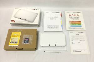 【GM6280/60/0】動作確認済★ニンテンドー3DS LL 本体セット★ホワイト★任天堂★Nintendo★大画面★ゲーム機★