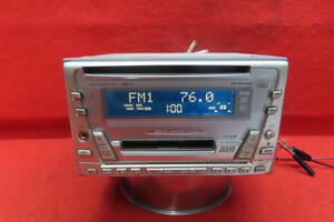 ＊CS1282＊動作保証付/ビクター　ＪＶＣ　KW-MCD400　CD MDプレーヤー 　カーオーディオ　　2DIN　