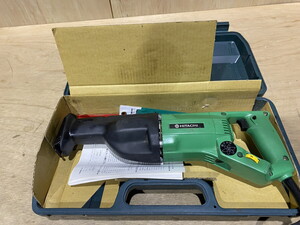 【２３－２９】日立工機 HITACHI 115mm 電子セーバソー CR12V 電動工具/工具/DIY/切断機 通電確認OK 中古品