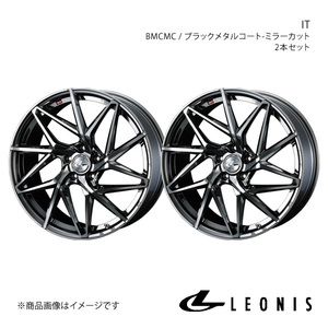 LEONIS/IT ランサーエボリューション10 CZ4A アルミホイール2本セット【18×8.0J 5-114.3 INSET42 BMCMC】0040615×2