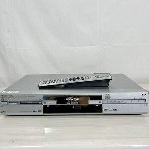 Y312/Panasonic/パナソニック/DVD&HDDレコーダーデッキ/DMR-E220H/リモコン付き/通電確認済み/DVDレコーダー